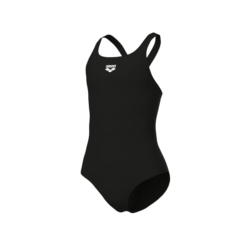 Arena Girls 10/12 Team Swim Pro One Piece Swimsuit‎ Black Athletic Training NEW